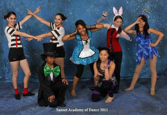 Sunset Academy of Dance in San Francisco for tap, jazz and hip hop
