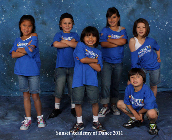 Sunset Academy of Dance in San Francisco for tap, jazz and hip hop