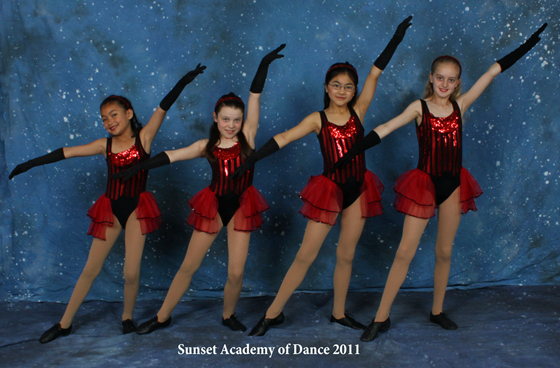 Sunset Academy of Dance in San Francisco for tap, jazz and hip hop